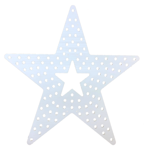 Weihnachtsstern groß (innen offen)