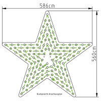 Weihnachtsstern groß