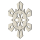 Schneeflocke Diamant (30 cm)