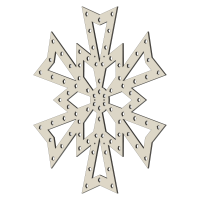 Snowflake arrow (60 cm)