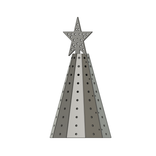 mittlerer Mini Tree 360°