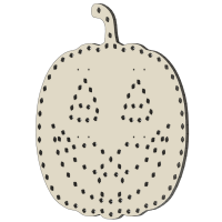 Coro plastic LED PIXEL holder Singing pumpkin Penny