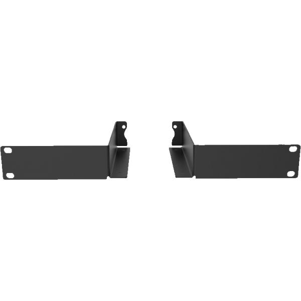 Deux équerres rack 19 pouces noires pour un...