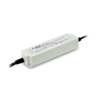 MEAN WELL LPF-40 LED-driver in ingegoten kunststof behuizing met aansluitkabels (voorbeeldafbeelding van de serie)