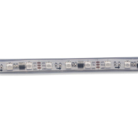 Primo piano della striscia con LED WS2811