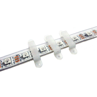 Supporto in silicone su una striscia LED