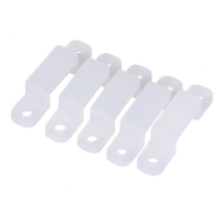 Diversi supporti in silicone trasparenti per strisce LED