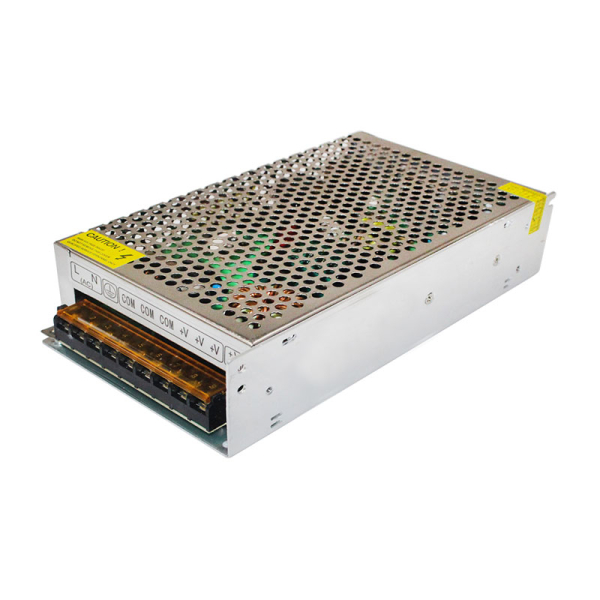 LED power supply, 5V, 40A 200Watt - frontal