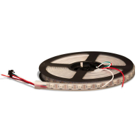 Striscia di pixel LED WS2812b sulla bobina con cavi di...