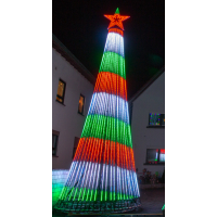 6 Meter Mega Tree Bausatz mit 14.400 WS2811 Pixel