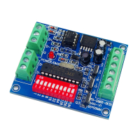 3 channel DMX 512 Controller (circuit board) - Top view