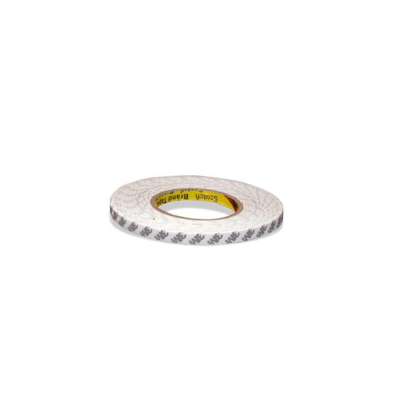 Rol dubbelzijdig plakband, 8 mm breed